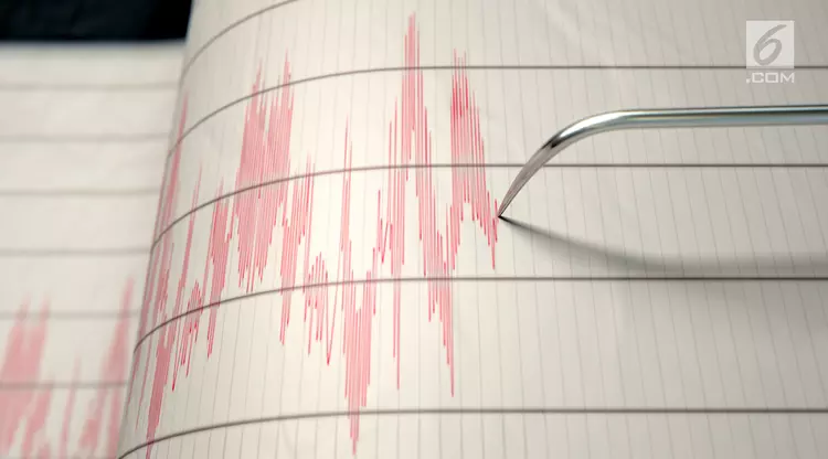 Gempa Bumi Tektonik 5,8 SR Guncang Gunungkidul, Tidak Berpotensi Tsunami