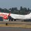 Astaga! Lion Air Alami Insiden, Sayap Kiri Tabrak Tiang Lampu Bandara